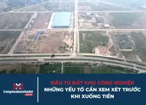 Đầu tư đất khu công nghiệp: Những yếu tố cần xem xét trước khi xuống tiền