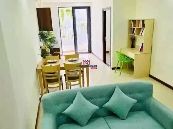 Căn hộ có cấu trúc 2PN + 2WC, diện tích 56m², thích hợp cho gia đình nhỏ hoặc người độc thân