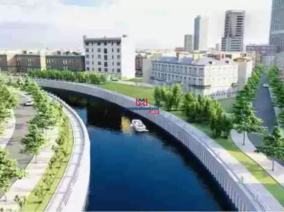 Đất 2 mặt tiền biệt thự view sông Sài Gòn đường Bình Lợi 10x29m đang có HĐ thuê 55tr/th