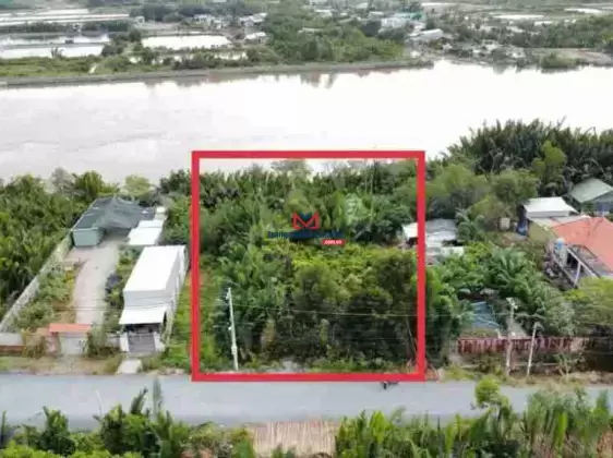 Lô đất view sông đẹp tuyệt vời giá tốt đường nhựa lớn