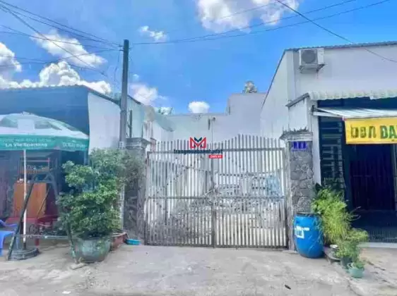 Bán gấp lô đất SHR 85m2 mặt tiền Trần Văn Chẩm ngay trường Tân Thông Hội, Củ Chi, giá 1 tỷ 520, SHR