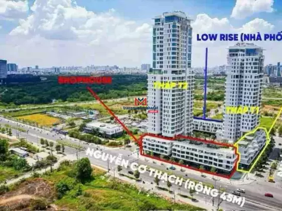 Bán Shophouse Thủ Thiêm Zeit River GS E&C, thanh toán linh hoạt, NH hỗ trợ