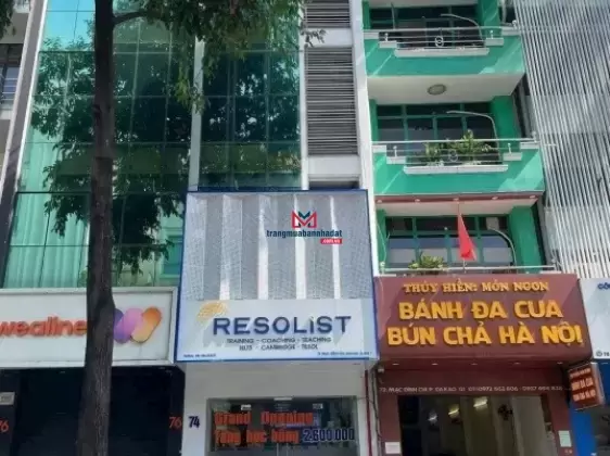 Cần bán nhà mặt tiền đường Trần Quốc Thảo, P.7 Q.3