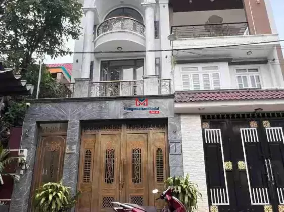Bán nhà 4 tầng đúc Tô Ngọc Vân Quận 12 giá rẻ 7.19 tỷ diện tích 100m2 (5 x 20) víp (đường 15m)