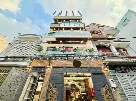 Siêu phẩm vip có thang máy đường Phạm Văn Bạch P15 Tân Bình, DT: 6 x 12m trệt 3 lầu hẻm thông 8m