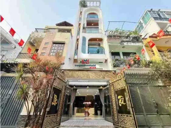 Bán nhà hẻm 409 Nguyễn Oanh p17 hẻm xe tải-có thang máy trệt lửng 3 lầu sân thượng