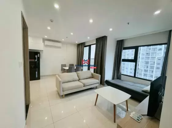 Căn góc 2PN+1 (2WC) 64m2 full nội thất như hình, tầng trung 1x