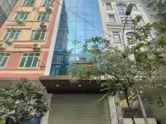 45tỷ có toà văn phòng TT Cầu Giấy DT 95m2 9T MT6m vỉa hè ô tô tránh, dân trí cao kinh doanh sầm uất