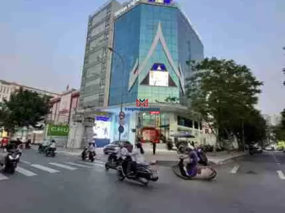 Toà tòa nhà 2MT Nguyễn Trãi & Nguyễn Cảnh Chân, Quận 1 - 15x30m - 2 hầm 10 Tầng - HĐT 1 tỷ - giá 380 tỷ