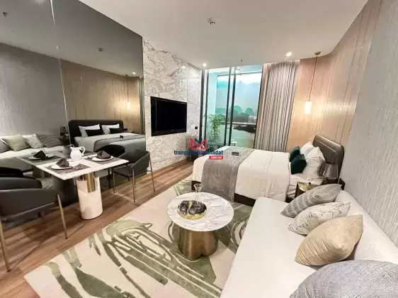 Duy nhất 1 căn studio tầng cao mã 08 view chính biển hướng ĐN Đảo Rều giá tốt