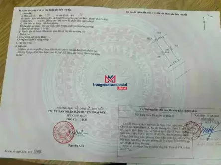 Quỹ lô đất dịch vụ Song Phương giá cực tốt 2/2025