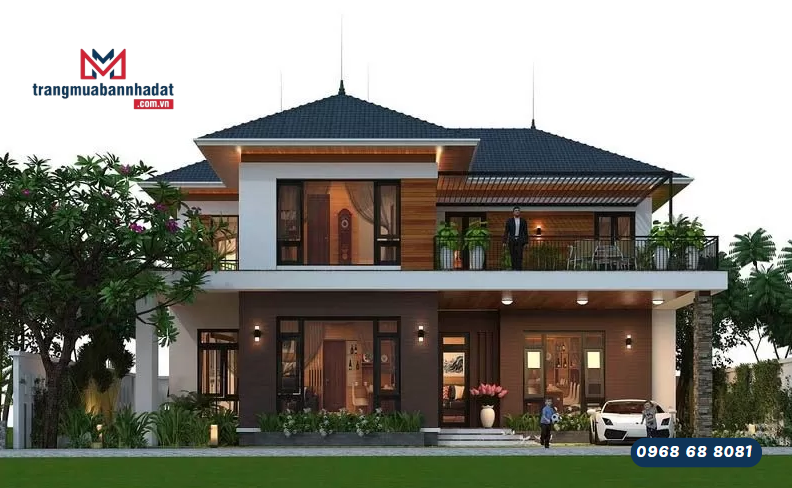 Mẫu nhà 2 tầng cho gia đình trẻ - Không gian sống đẳng cấp cho thế hệ hiện đại