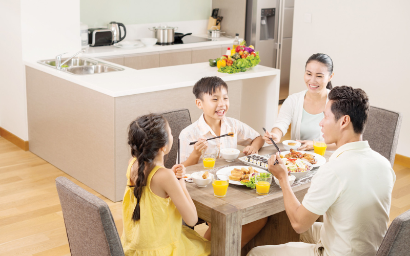 Townhouse phù hợp với gia đình trẻ