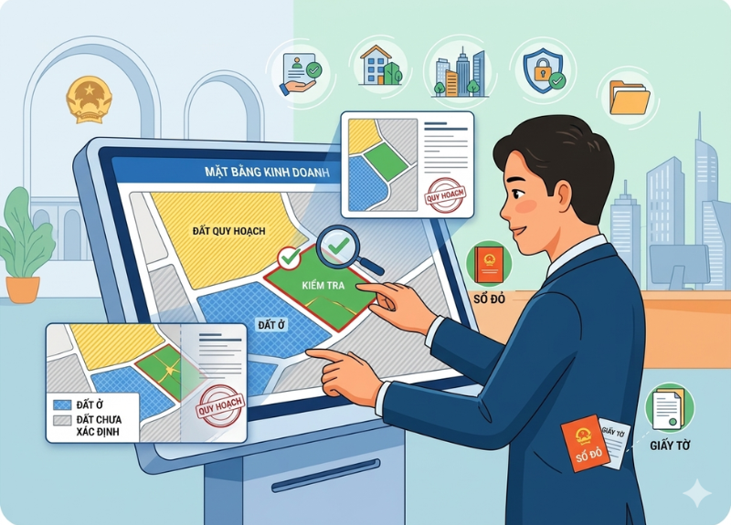 Kiểm tra quy hoạch đất