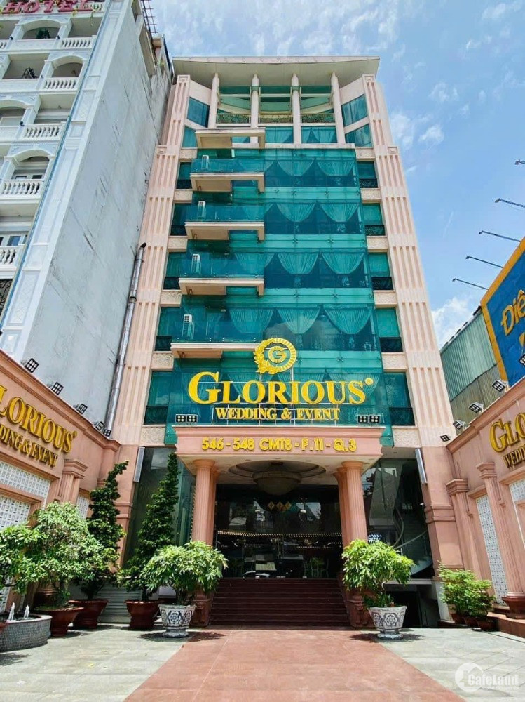 Bán nhà MT Cách Mạng Tháng 8 Phường VTS Quận 3, DT 14,6 x 42m